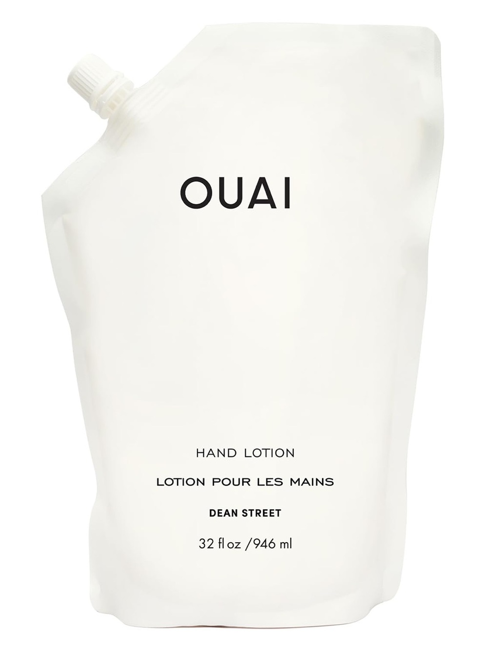 OUAI Hand Lotion Refill – Dean Street – 32 oz / 946 mL